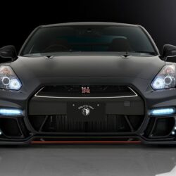 Rowen Front Bumper Fascia w/ LED Spotlamp (Carbon Fiber w. FRP, V3) for 2009-16 Nissan GT-R [R35] 1N003A10