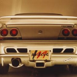 Abflug Rear Bumper Spoiler for 1993-98 Nissan Skyline GT-R [R33]