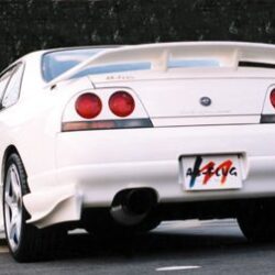 Abflug Rear Mudguards for 1993-98 Nissan Skyline GT-R [R33]