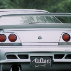 Abflug High Rear Spoiler for 1993-98 Nissan Skyline GT-R [R33]