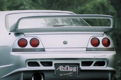 Abflug High Rear Spoiler for 1993-98 Nissan Skyline GT-R [R33]