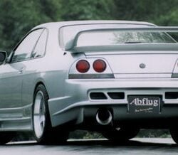 Abflug Rear Spoiler Ver. R (High) for 1993-98 Nissan Skyline GT-R [R33]