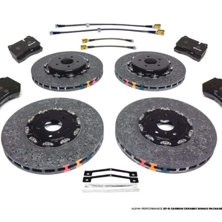 AMS Performance Carbon Ceramic Brake Package for R35 Nissan GT-R