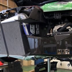 HKS Black DCT Fluid Cooler for EBA-R35 Nissan GT-R [27002-AN105]