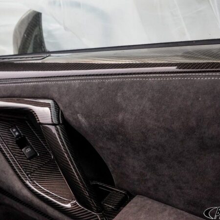 GT-RR Carbon Fiber Door Panel Upper Trim Set (4-pc) for 2009-19 Nissan GT-R [R35]