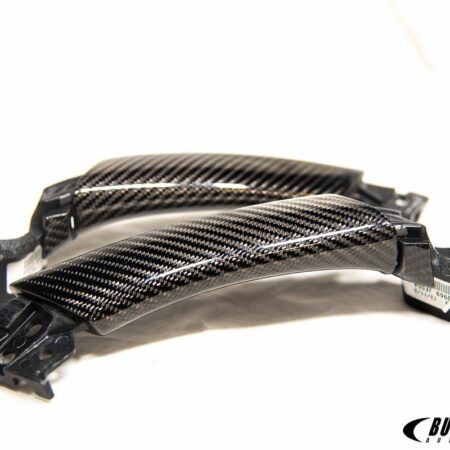 GT-RR Carbon Fiber Interior Door Handle Grip Set for 2009-19 Nissan GT-R [R35]