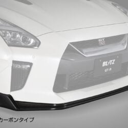 BLITZ AERO SPEED R-Concept Carbon Lip Spoiler for R35-EBA Nissan GT-R