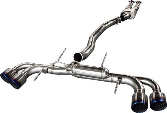 HKS-Racing-Muffler-Exhaust-w-Silencer-for-R35-Nissan-GT-R-Whole-System