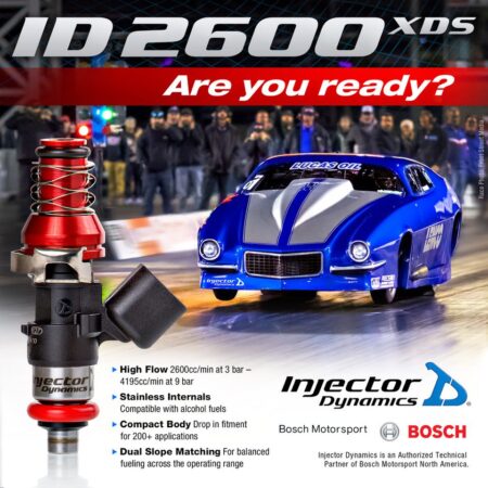 Injector Dynamics ID2600-XDS for 2009-19 Nissan GT-R [R35] FOR V1 T1 Rails 2600.60.14.14.6