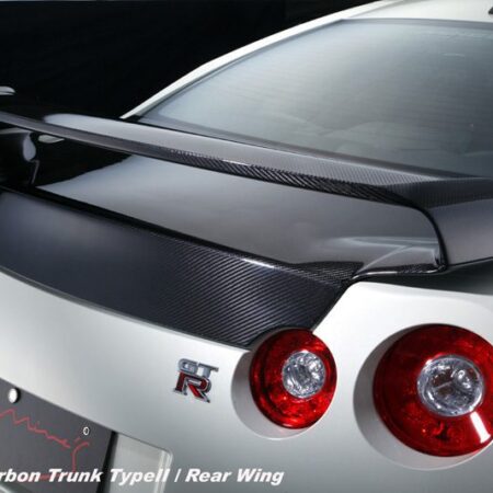 Mine’s Carbon Trunk with wing stay (Clearcoat Finish) for 2009-19 Nissan GT-R [R35]