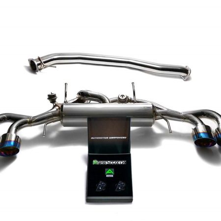 ARMYTRIX Valvetronic Exhaust System w/ Blue Tips for R35 Nissan GT-R [NI35S-QS12B]