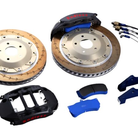 Endless Racing MONO6R Light Weight Rear Performance Brake System w/ 3PC Rotors for R35 Nissan GT-R