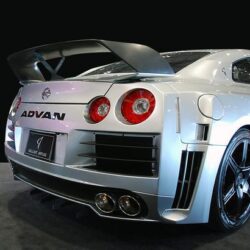 AbFlug Rear Bumper Spoiler Fin Set (CFRP) for 2009-19 Nissan GT-R [R35] 20141340003