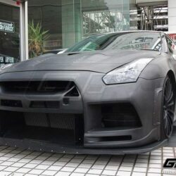 DISCONTINUED – Top Racing Dry Carbon Wide Front Bumper for 2009-16 Nissan GT-R CBA/DBA [R35] – DISCONTINUED