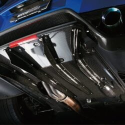 Top Secret Carbon Rear Under Fins for Rear Under Spoiler