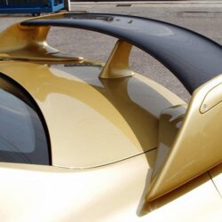 Top Secret Carbon Fiber Rear Wing for R35 Nissan GT-R