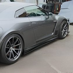 Voltex Urethane Rear Fender Flares for R35 Nissan GT-R [35R-RF]
