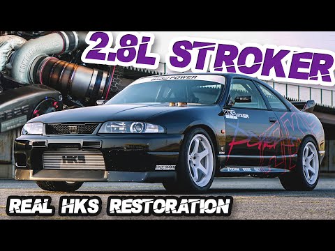 R33 GTR 2.8L Stroker "The Modern HKS Race Car" + 100% USA Legal R34 GTR ($50,000 RB Engine)