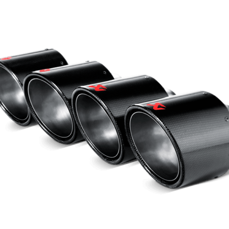 Akrapovic Carbon Titanium Tail Pipe Set for C6 Chevrolet Corvette Z06 & ZR1 / R35 Nissan GT-R