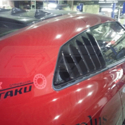 Top Secret Vented Side Window Panel Set for 2009-19 Nissan GT-R [R35]
