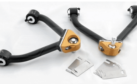Top Secret Adjustable Front Upper Control Arm Set for 2009-19 Nissan GT-R [R35]